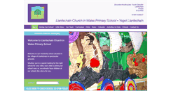 Desktop Screenshot of llanfechainschool.org.uk